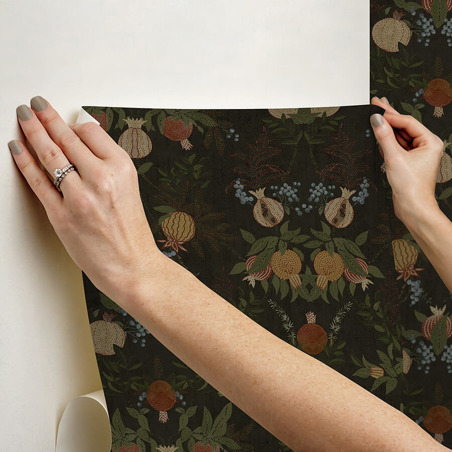 clj-melograno-cinder-peel-and-stick-wallpaper-york-wallcoverings-cjs6319 - York Wallcoverings Wallpaper