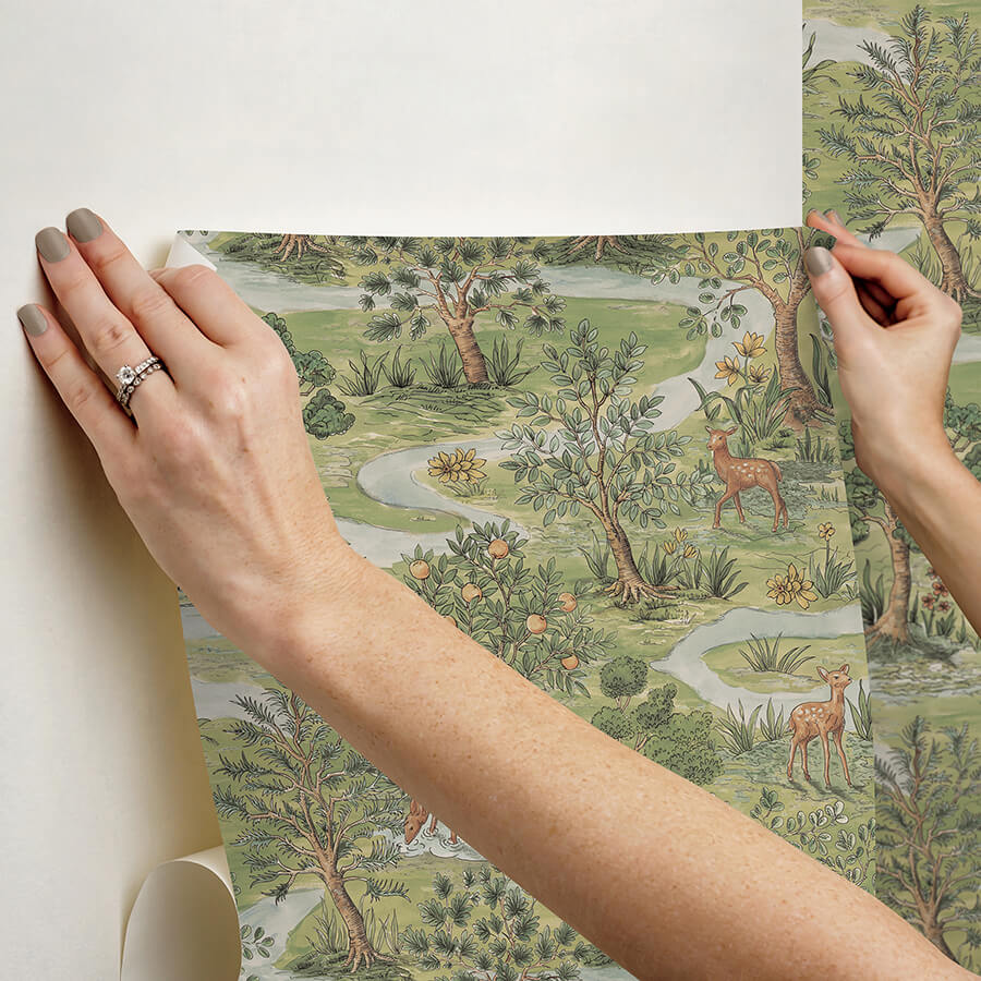 clj-bramble-forest-peel-and-stick-wallpaper-york-wallcoverings-cjs6320 - York Wallcoverings Wallpaper