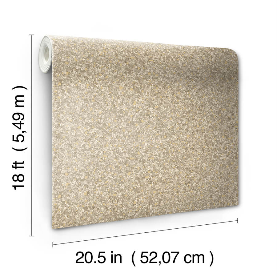 monumental-beige-peel-and-stick-wallpaper-york-wallcoverings-nhs6170 - York Wallcoverings Wallpaper