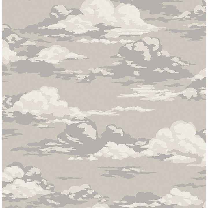 Cumulus Neutral Clouds Wallpaper - York Wallcoverings - 4164-M1809 - York Wallcoverings Wallpaper