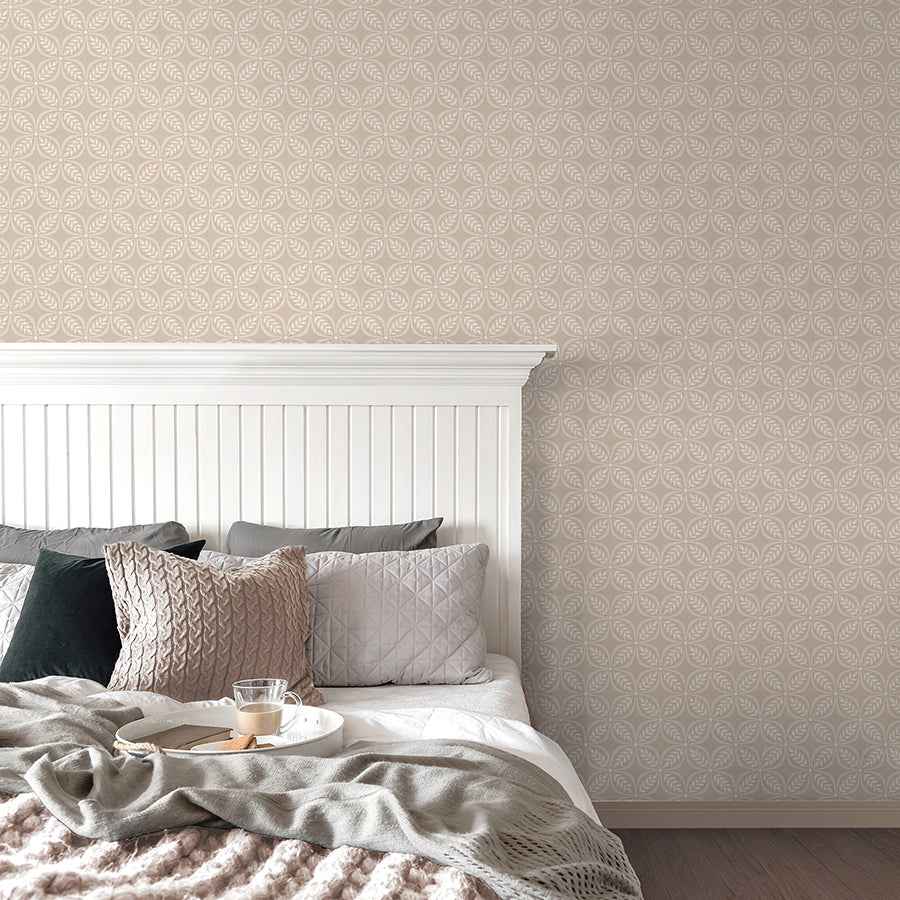 Morgrove Beige Trellis Wallpaper - York Wallcoverings - 4164-M1835 - York Wallcoverings Wallpaper