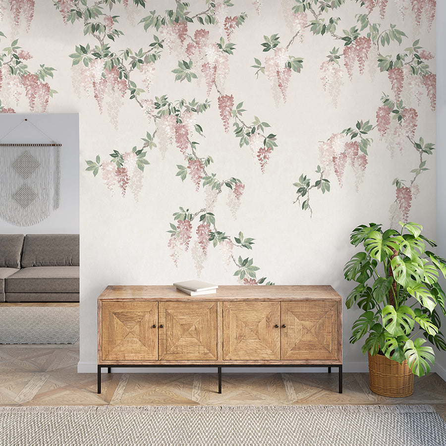 wisteria-blush-wall-mural-york-wallcoverings-4164-50939 - York Wallpaper Wallpaper