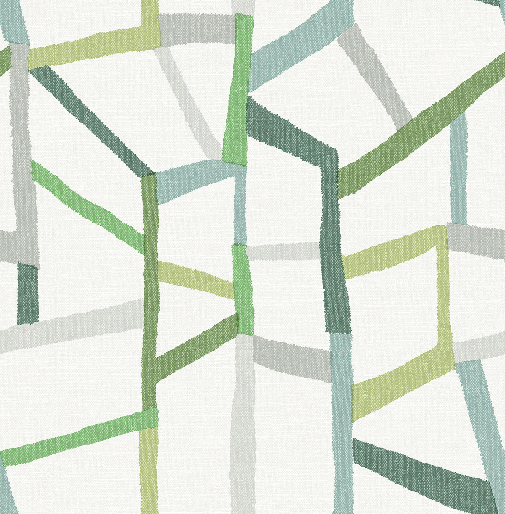tate-green-geometric-linen-wallpaper-york-wallcoverings-2903-25847 - York Wallcoverings Wallpaper