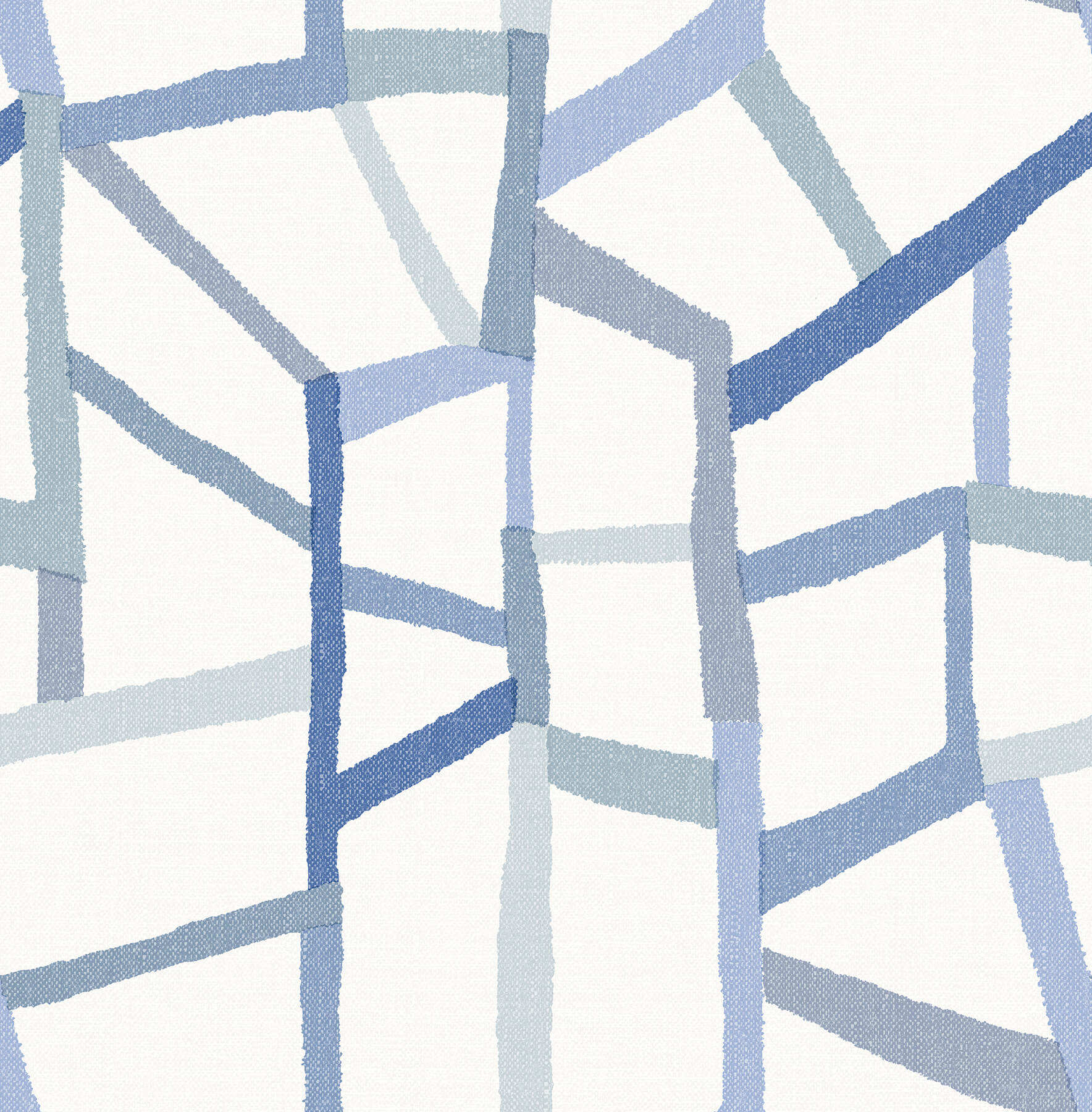 tate-blue-geometric-linen-wallpaper-york-wallcoverings-2903-25849 - York Wallcoverings Papel pintado
