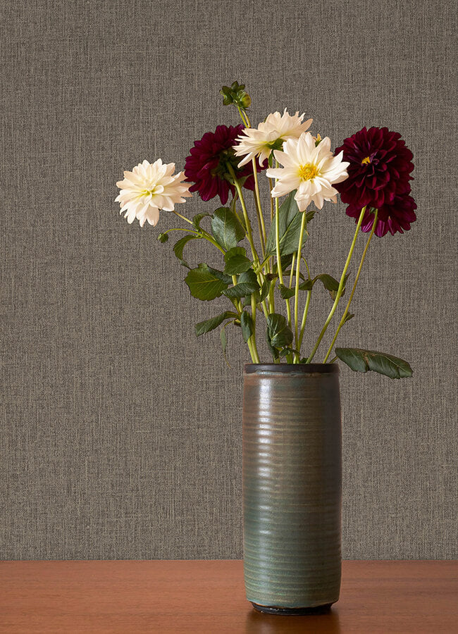 cromie-brown-texture-wallpaper-york-wallcoverings-4135-6905 - York Wallcoverings Wallpaper