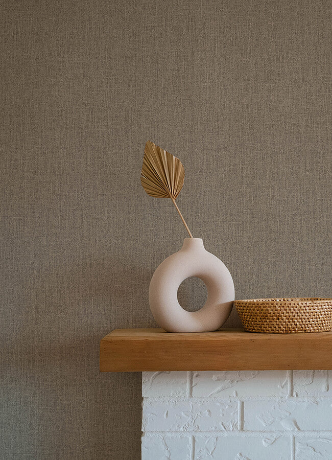 cromie-brown-texture-wallpaper-york-wallcoverings-4135-6905 - York Wallcoverings Wallpaper