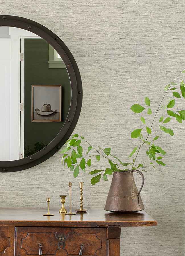 Wool Texture Light Grey Wallpaper - York Wallcoverings - 4142-72647 - York Wallcoverings Wallpaper