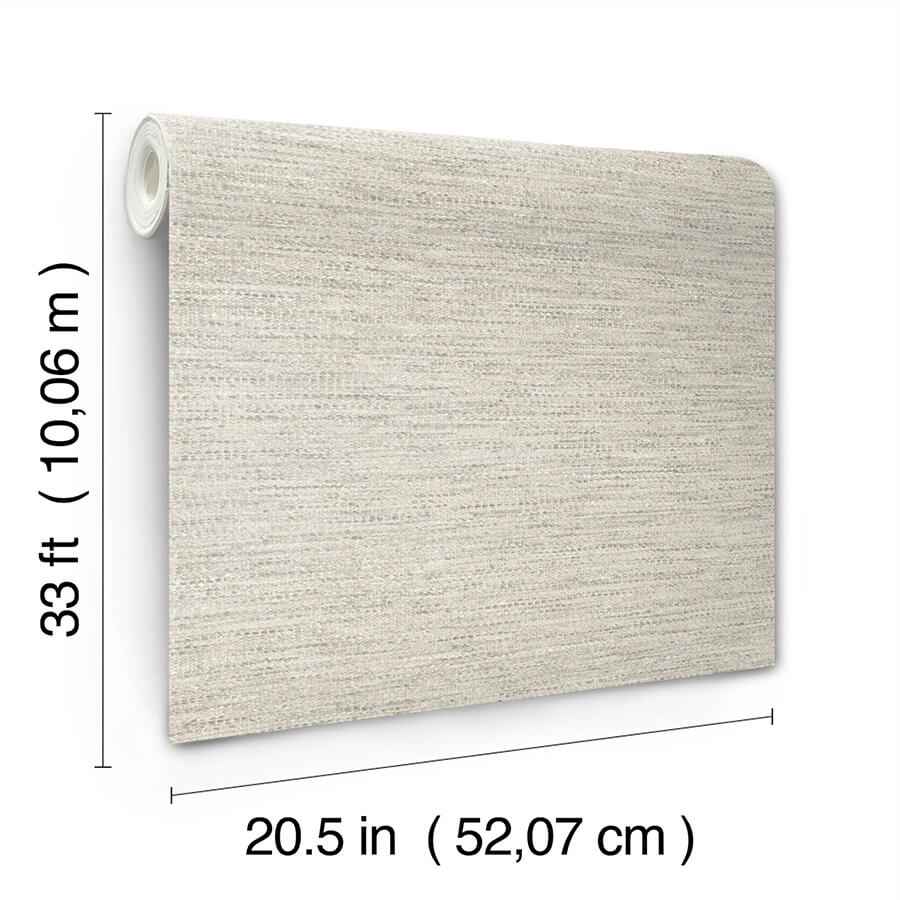 Wool Texture Pewter Wallpaper - York Wallcoverings - 4142-72648 - York Wallcoverings Wallpaper
