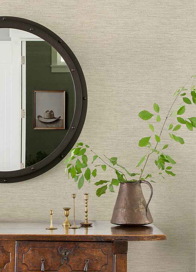 Wool Texture Beige Wallpaper - York Wallcoverings - 4142-72649 - York Wallcoverings Wallpaper