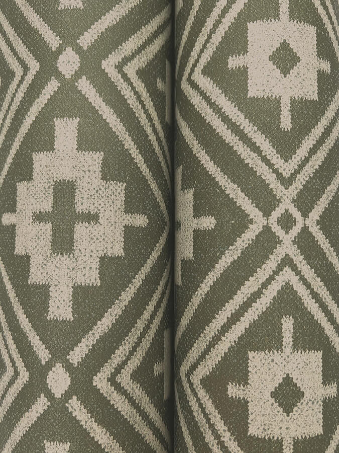 camp-blanket-green-wallpaper-york-wallcoverings-4142-72658 - York Wallcoverings Wallpaper