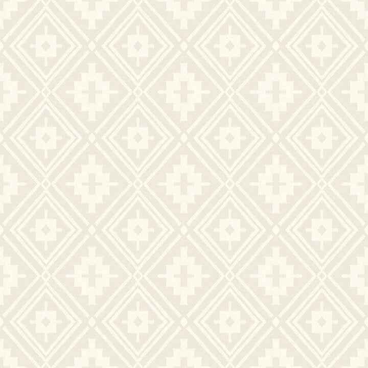 Camp Blanket Cream Wallpaper - York Wallcoverings - 4142-72661