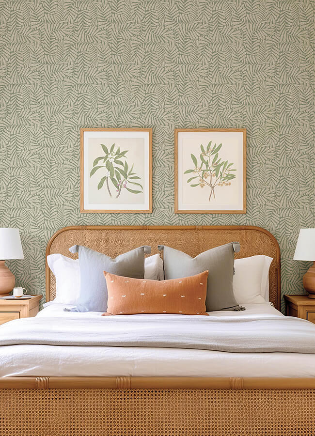 gabriel-moss-fern-wallpaper-york-wallcoverings-4155-27311 - York Wallpaper Wallpaper