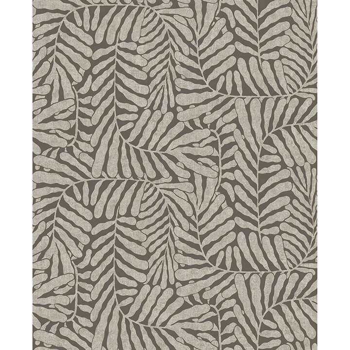 gabriel-espresso-fern-wallpaper-york-wallcoverings-4155-27313 - York Wallcoverings Wallpaper