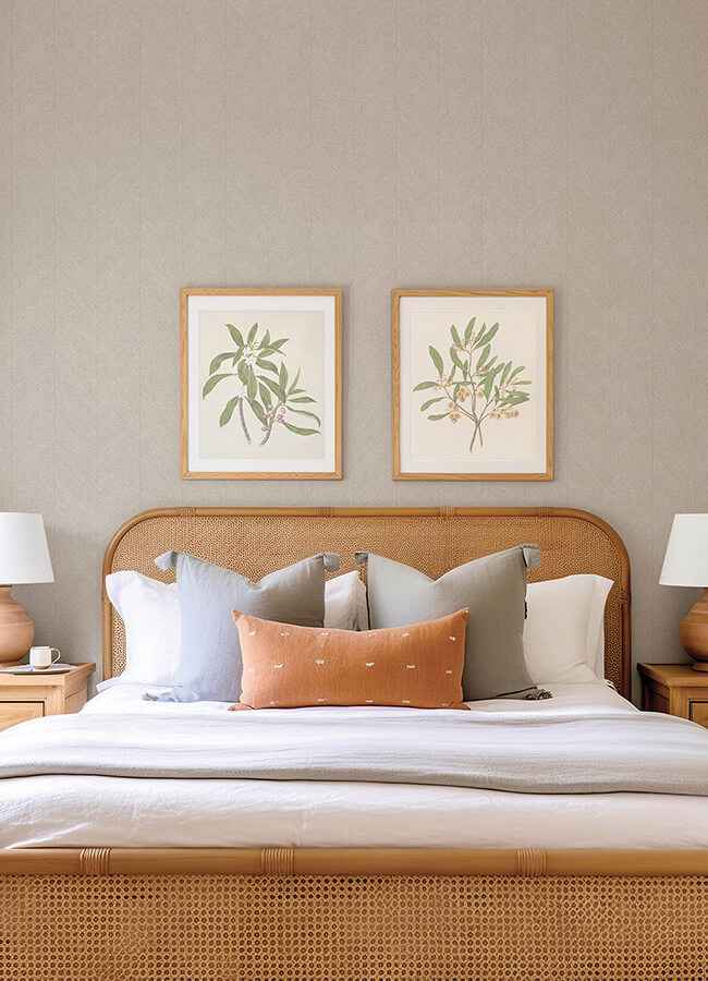 Kallam Beige Chevron Wallpaper - York Wallcoverings - 4155-27316 - York Wallcoverings Wallpaper