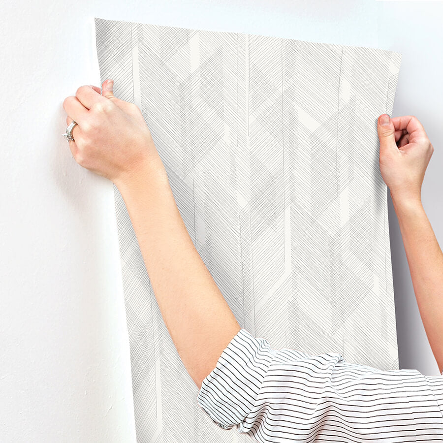 bryant-silver-crosshatch-wallpaper-york-wallcoverings-4155-27338 - York Wallcoverings Wallpaper