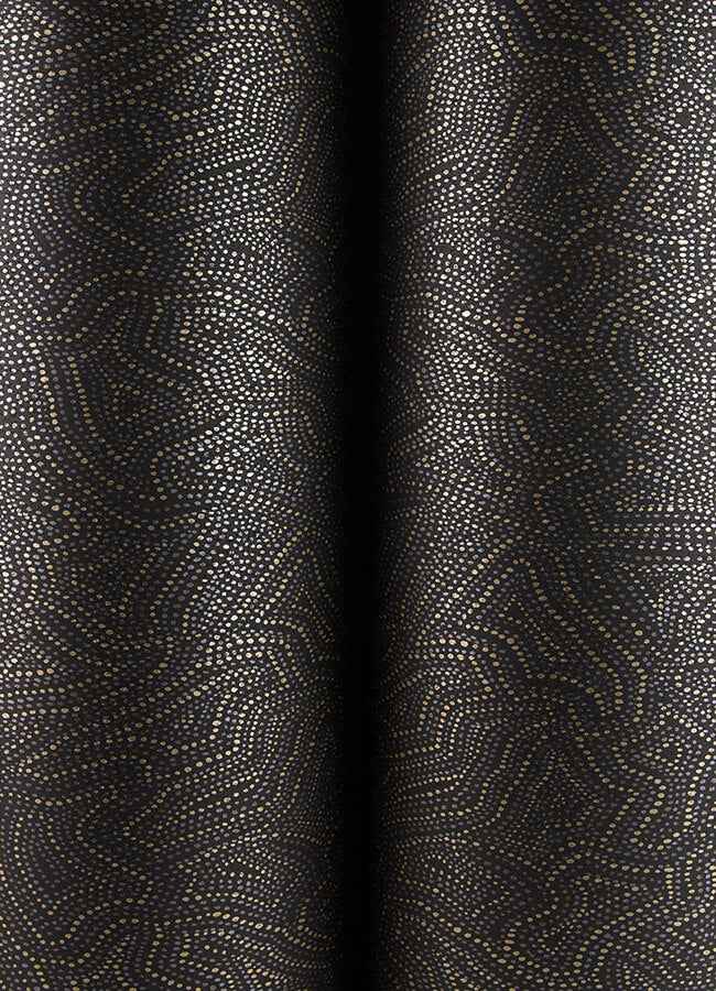 Hollenback Black Dotted Abstract Wallpaper - York Wallcoverings - 4155-27346 - York Wallcoverings Wallpaper