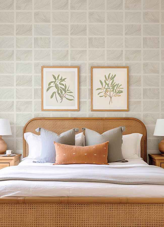 Bronson Ivory Topography Wallpaper - York Wallcoverings - 4155-72803 - York Wallcoverings Wallpaper