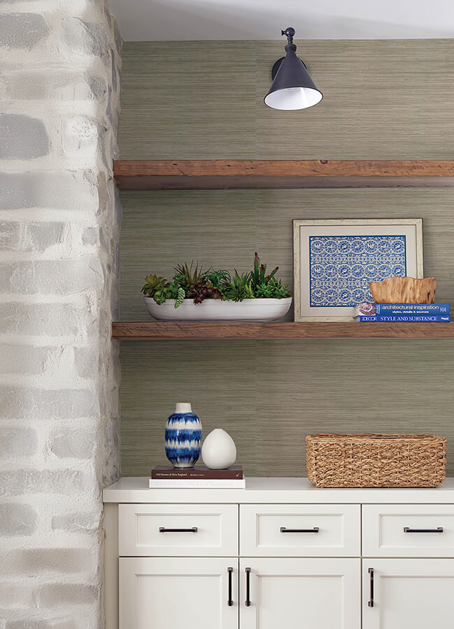 reynier-pewter-hemp-wallpaper-york-wallcoverings-4155-72824 - York Wallcoverings Wallpaper