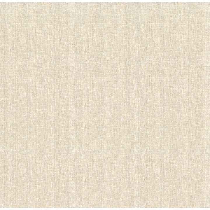 Natural Linen Khaki Textured Wallpaper - York Wallcoverings - 4168-16620