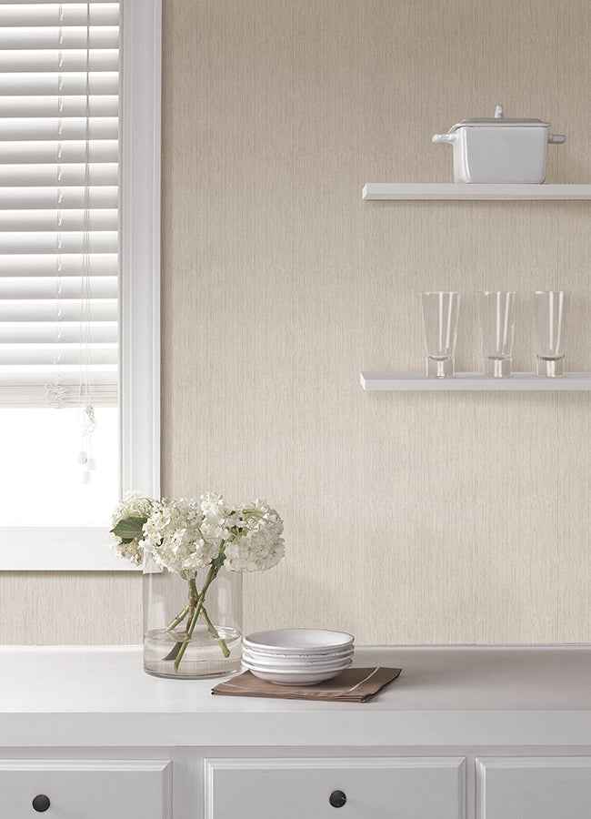 Sunshower Dove Stria Wallpaper - York Wallcoverings - 4168-16636 - York Wallcoverings Wallpaper