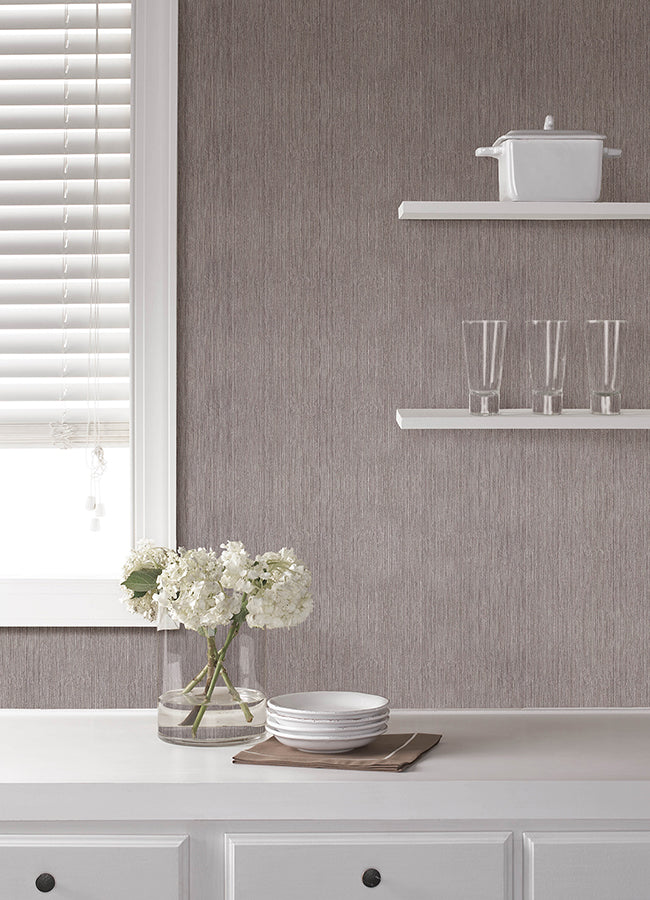 sunshower-brown-stria-wallpaper-york-wallcoverings-4168-16641 - York Wallpaper Wallpaper