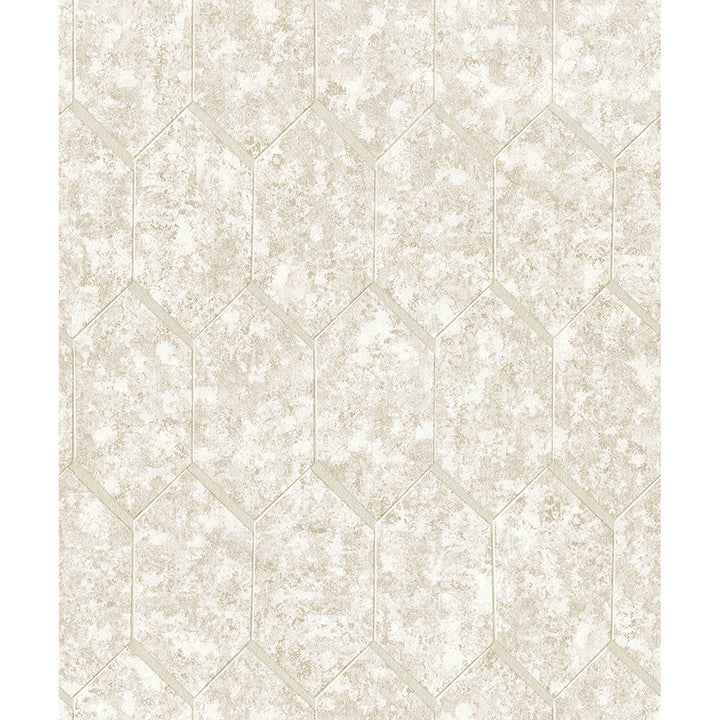 Limestone Beige Tile Wallpaper - York Wallcoverings - 4168-19902 - York Wallcoverings Wallpaper