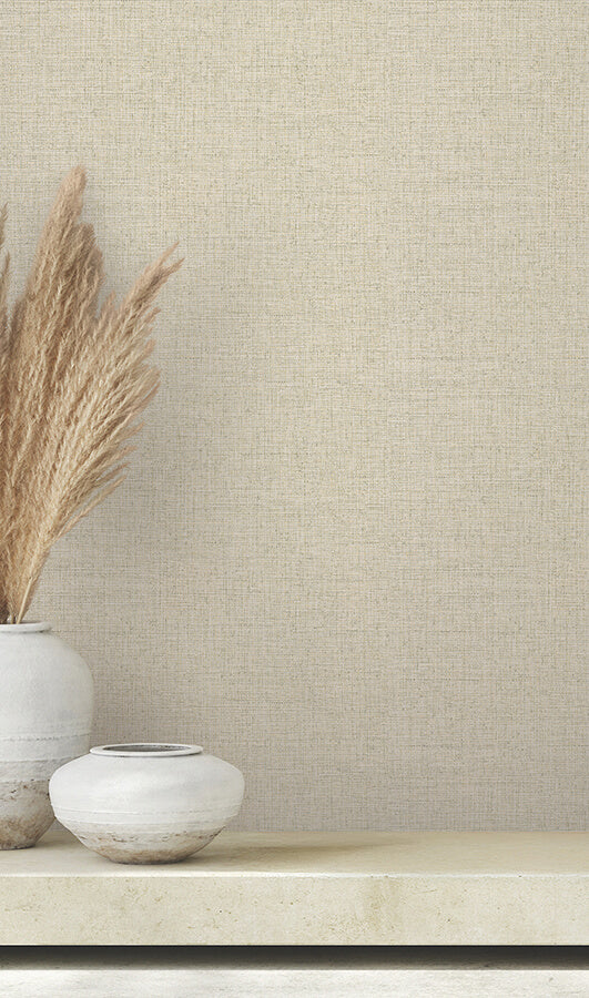 clarkson-off-white-woven-wallpaper-york-wallcoverings-4174-4620 - York Wallpaper Wallpaper