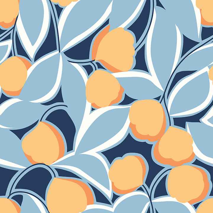 Talia Light Blue Peel & Stick Wallpaper - York Wallcoverings - MCS6406