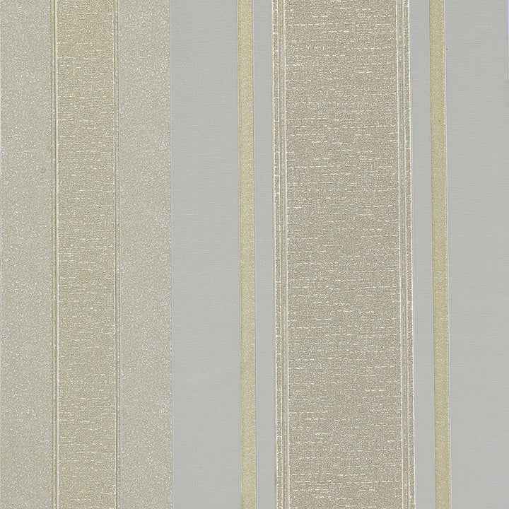Palazzo Neutral Stripe Wallpaper - York Wallcoverings - AH290502 - York Wallcoverings Wallpaper