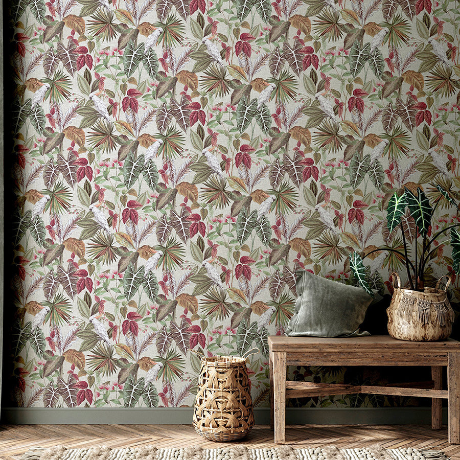 lorraine-neutral-tropical-wallpaper-york-wallcoverings-ah296908 - York Wallcoverings Wallpaper
