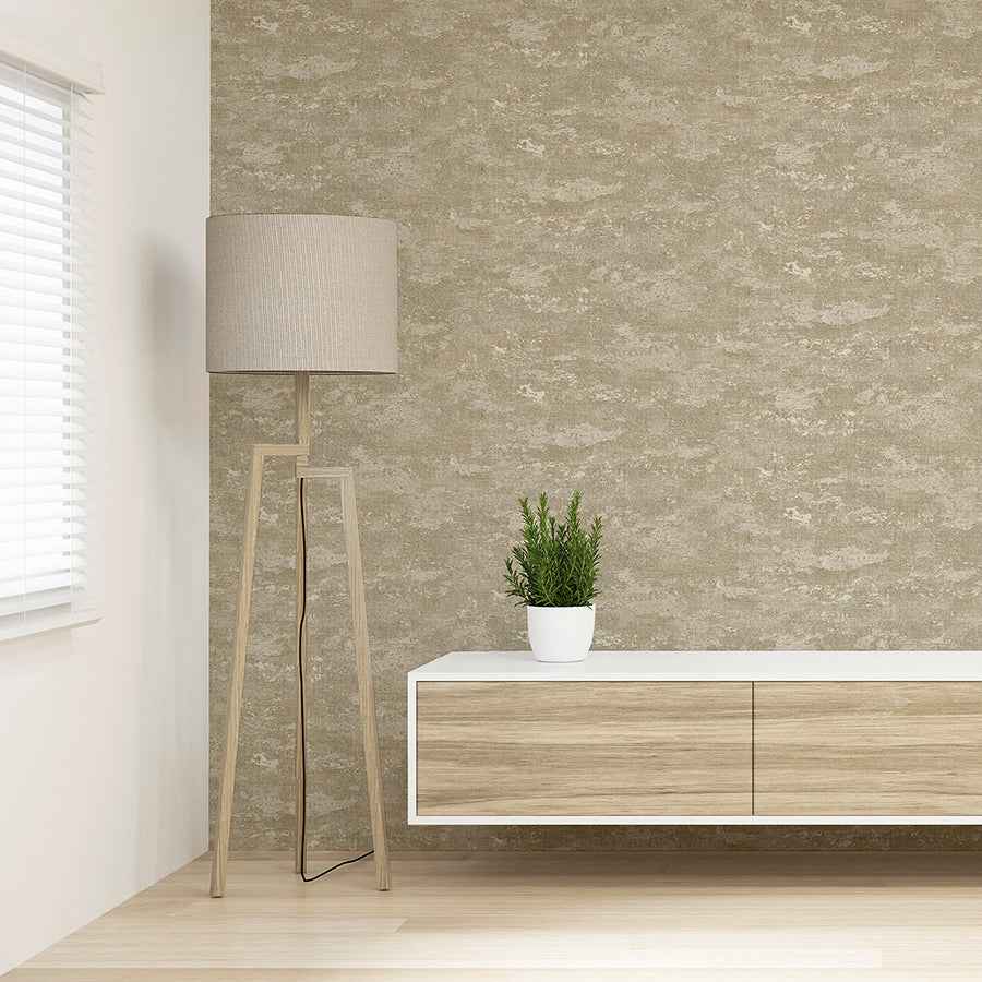 Mercer Neutral Patina Wallpaper - York Wallcoverings - AH297603 - York Wallcoverings Wallpaper