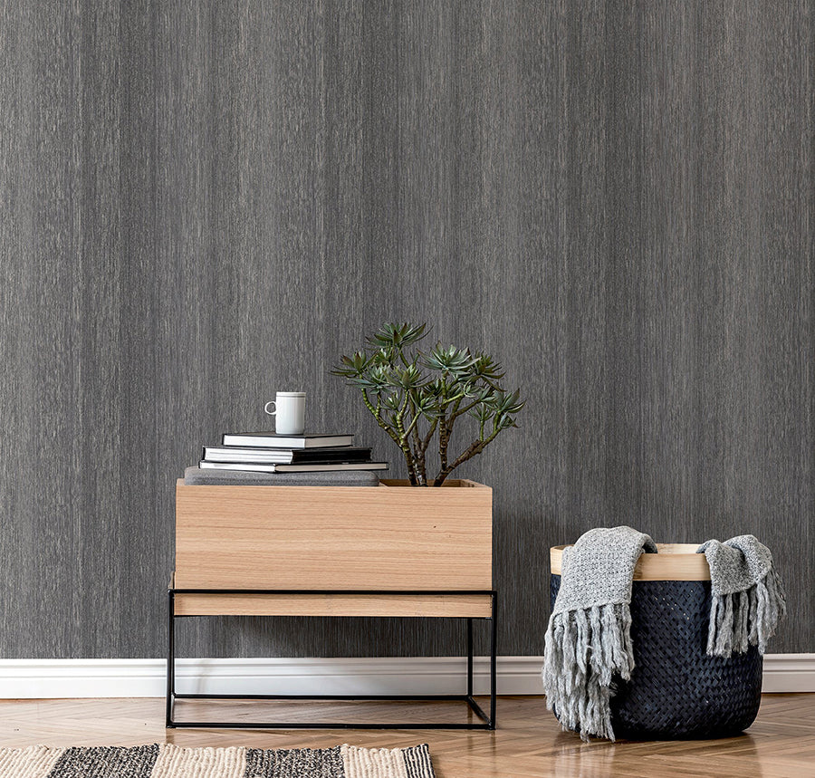 ephraim-charcoal-radiance-plain-wallpaper-york-wallcoverings-ah298500 - York Wallcoverings Wallpaper