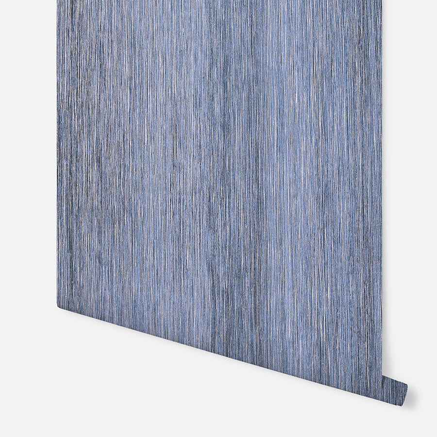 Ephraim Dark Blue Radiance Plain Wallpaper - York Wallcoverings - AH298502 - York Wallcoverings Wallpaper