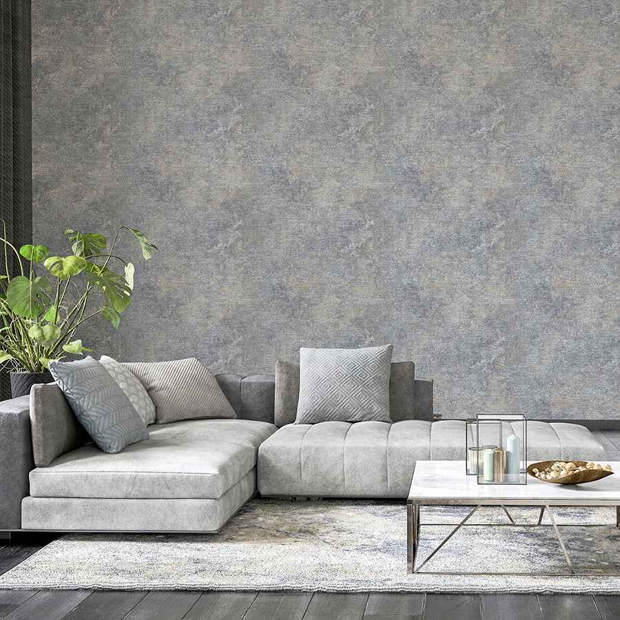 Gideon Light Grey Distressed Wallpaper - York Wallcoverings - AH298601 - York Wallcoverings Wallpaper