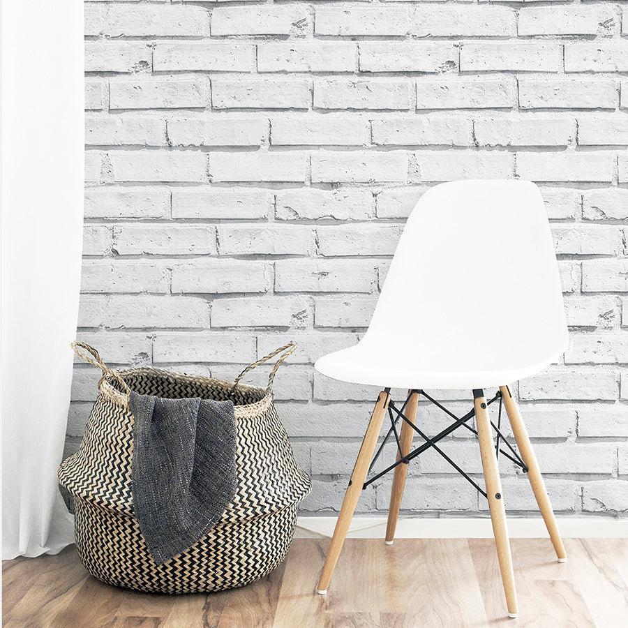 abner-dove-brick-wallpaper-york-wallcoverings-ah623004 - York Wallcoverings Wallpaper