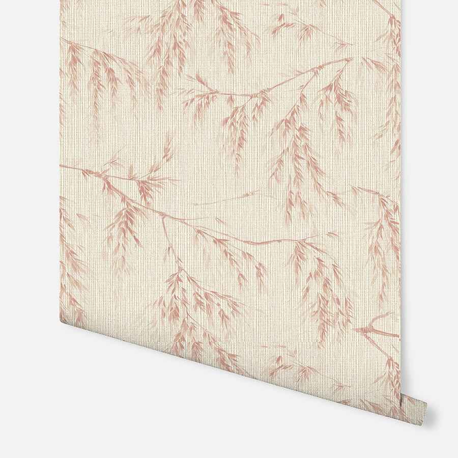 Eugenia Rust Willow Wallpaper - York Wallcoverings - AH698208 - York Wallcoverings Wallpaper