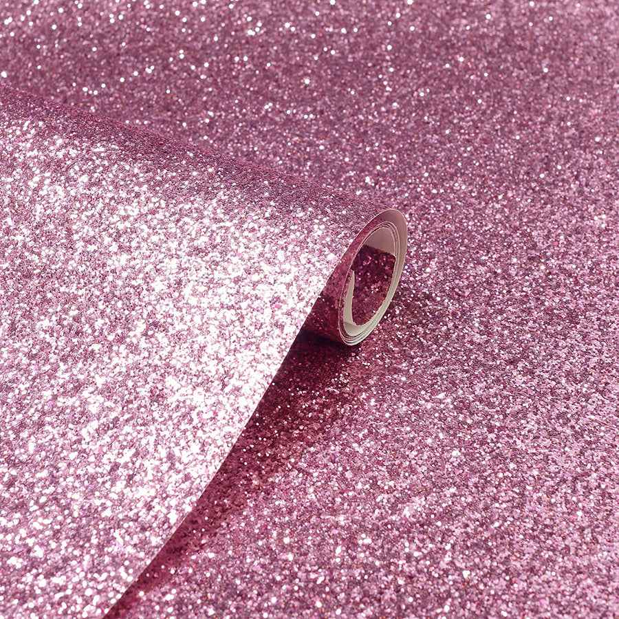 Jacqueline Pink Sequin Wallpaper - York Wallcoverings - AH901001 - York Wallcoverings Wallpaper