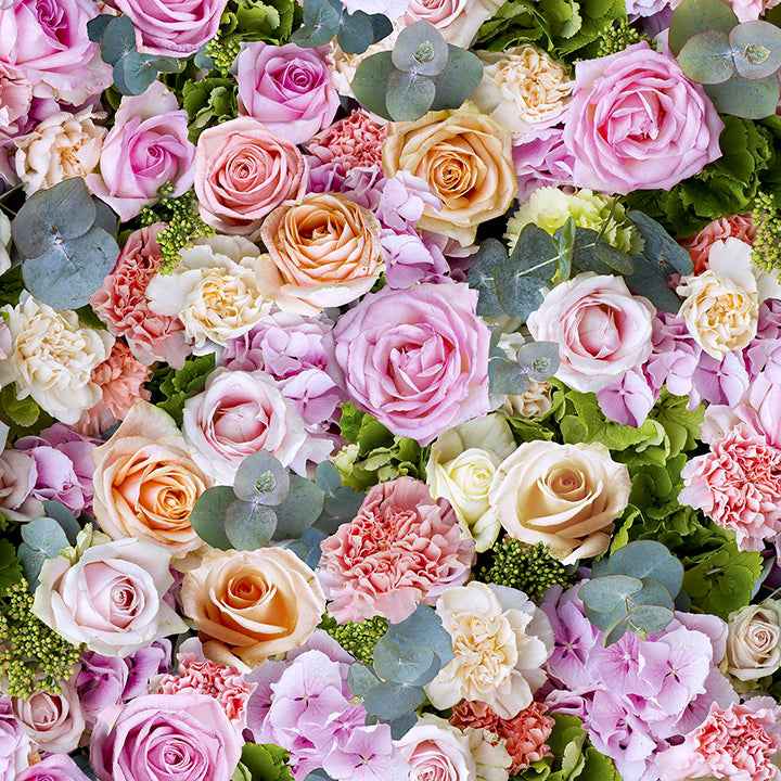 Deirdre Pink Floral Wallpaper - York Wallcoverings - AH908006 - York Wallcoverings Wallpaper
