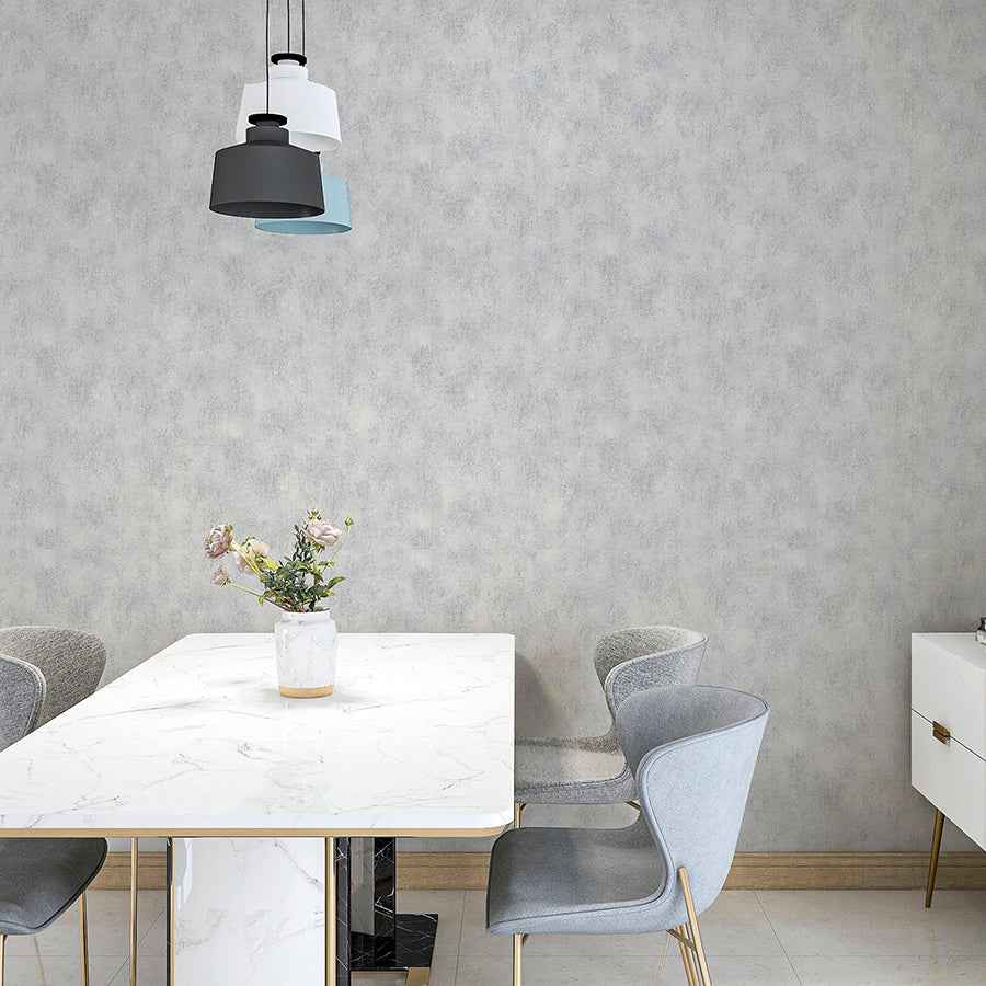 Victor Grey Plaster Wallpaper - York Wallcoverings - AH908905 - York Wallcoverings Wallpaper