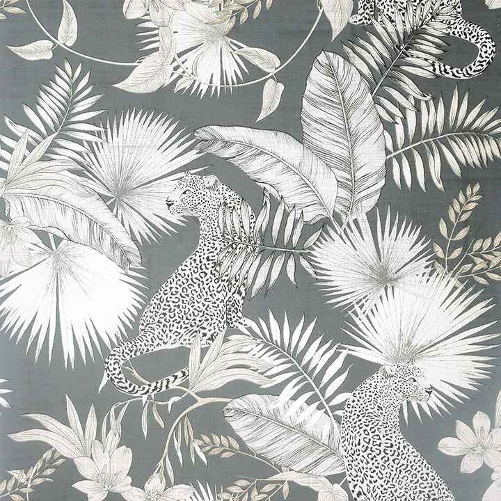 Maude Neutral Tropical Wallpaper - York Wallcoverings - AH909408