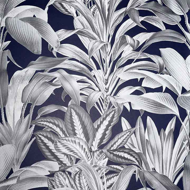 Alice Navy Greenhouse Wallpaper - York Wallcoverings - AH909501 - York Wallcoverings Wallpaper