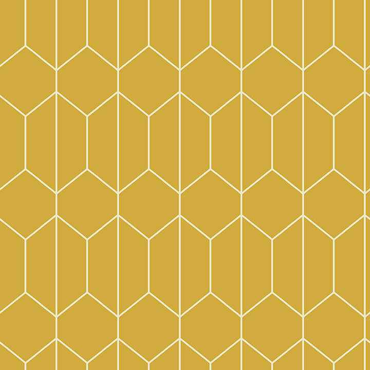 Orson Yellow Trellis Wallpaper - York Wallcoverings - AH909701 - York Wallcoverings Wallpaper