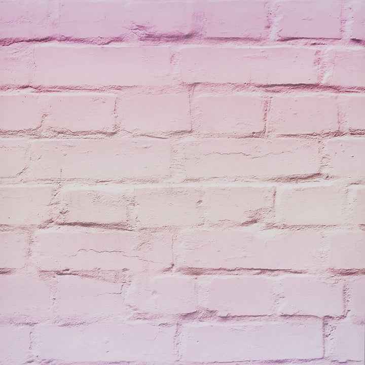 Winifred Pink Ombre Brick Wallpaper - York Wallcoverings - AH909706 - York Wallcoverings Wallpaper