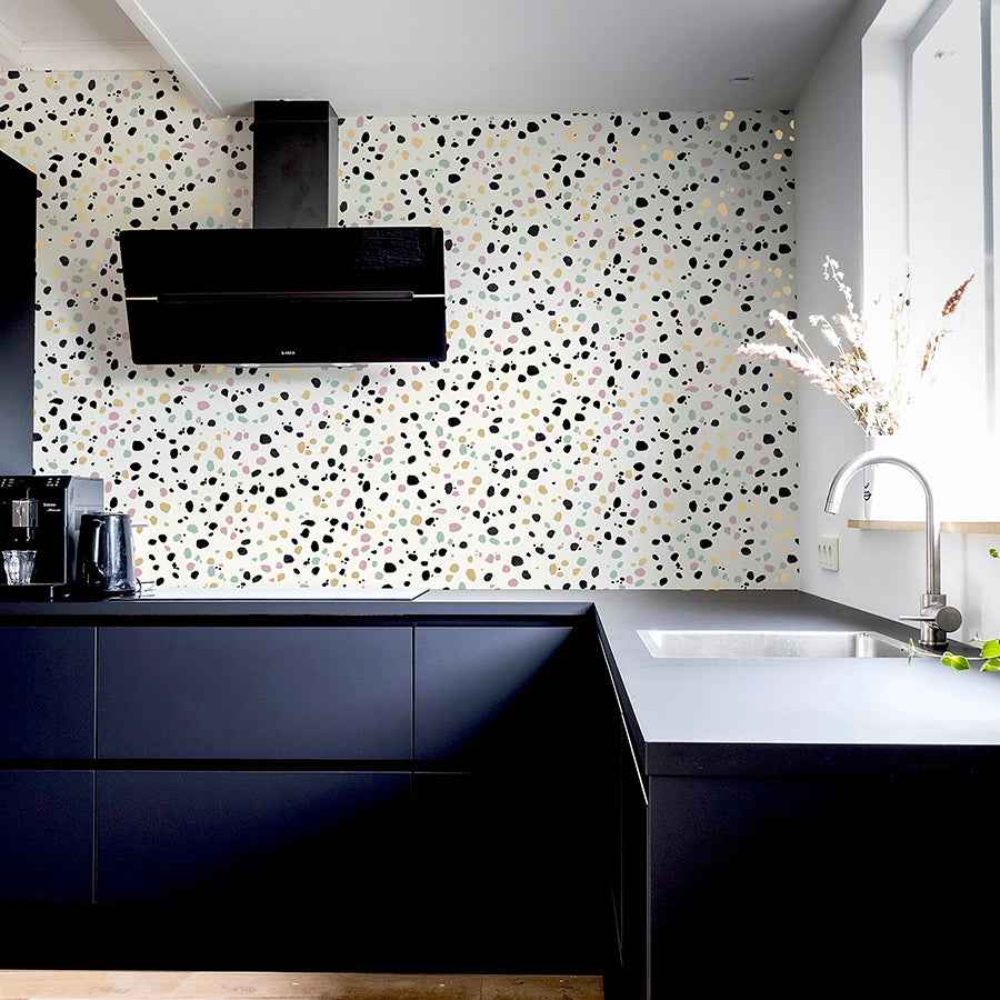 Floyd Multicolor Terrazzo Wallpaper - York Wallcoverings - AH909708 - York Wallcoverings Wallpaper