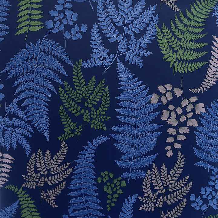 Jerome Blue Botanical Wallpaper - York Wallcoverings - AH909800 - York Wallcoverings Wallpaper