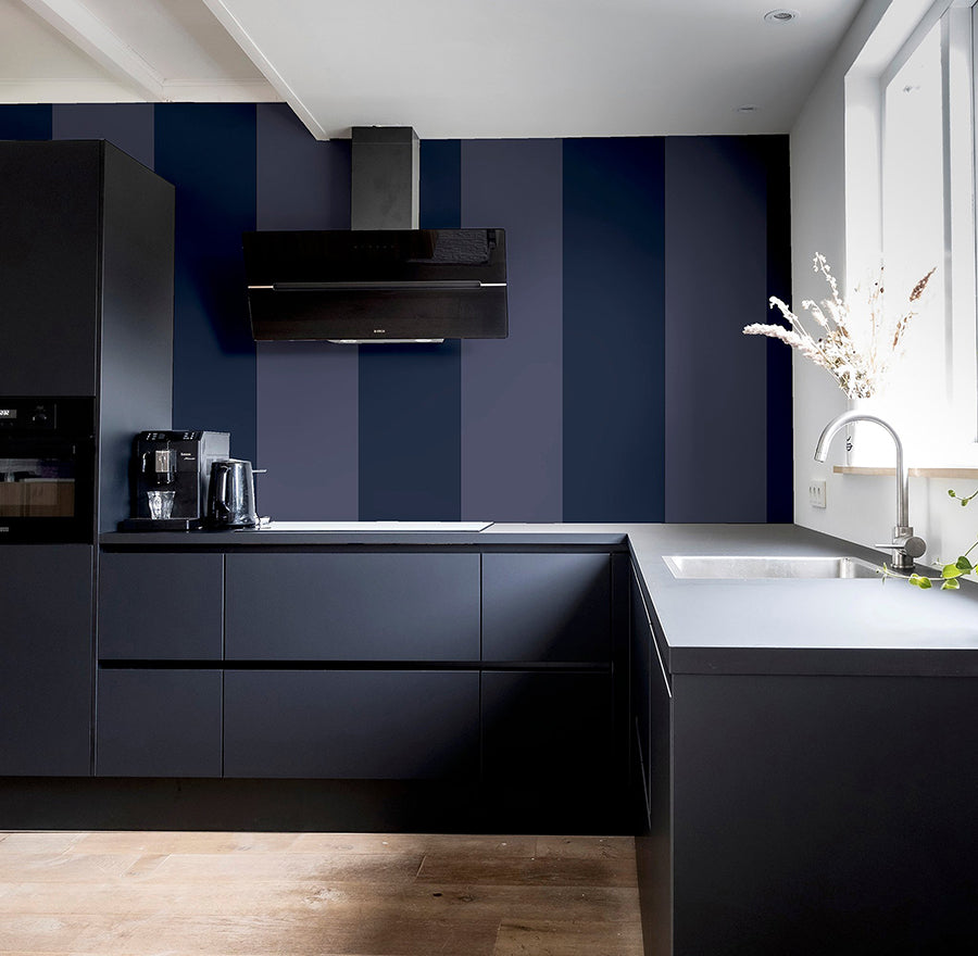 roland-navy-stripe-wallpaper-york-wallcoverings-ah922800 - York Wallcoverings Wallpaper