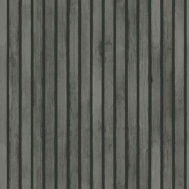 Herman Charcoal Wood Wallpaper - York Wallcoverings - AH923801