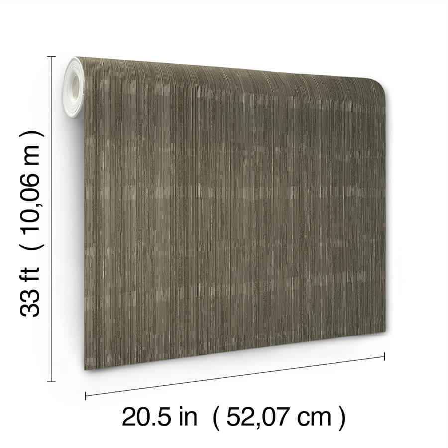 Somerset Stone Abstract Stripe Wallpaper - York Wallcoverings - 4147-27364