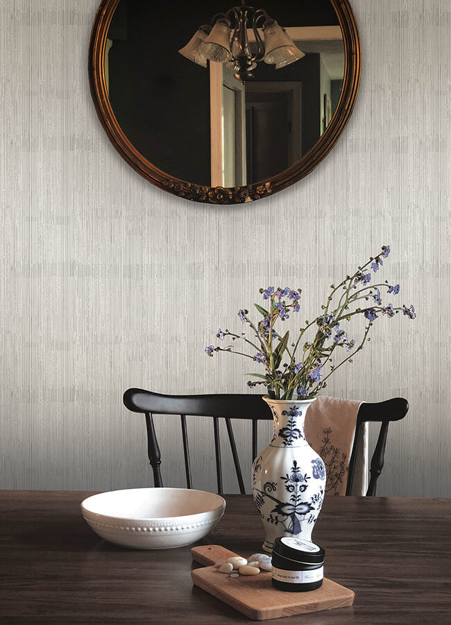 somerset-light-grey-abstract-stripe-wallpaper-york-wallcoverings-4147-27365 - York Wallcoverings Papel pintado
