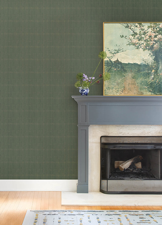 somerset-evergreen-abstract-stripe-wallpaper-york-wallcoverings-4147-27366 - York Wallcoverings Papel pintado